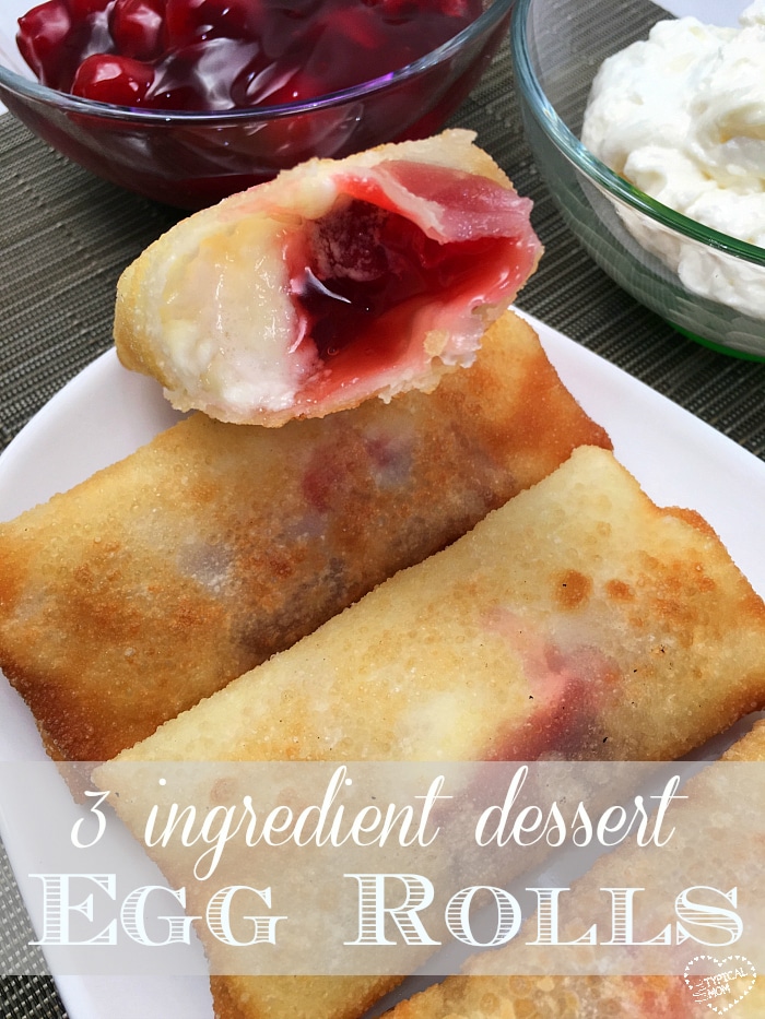 Cherry Cheesecake Egg Rolls · The Typical Mom 9847