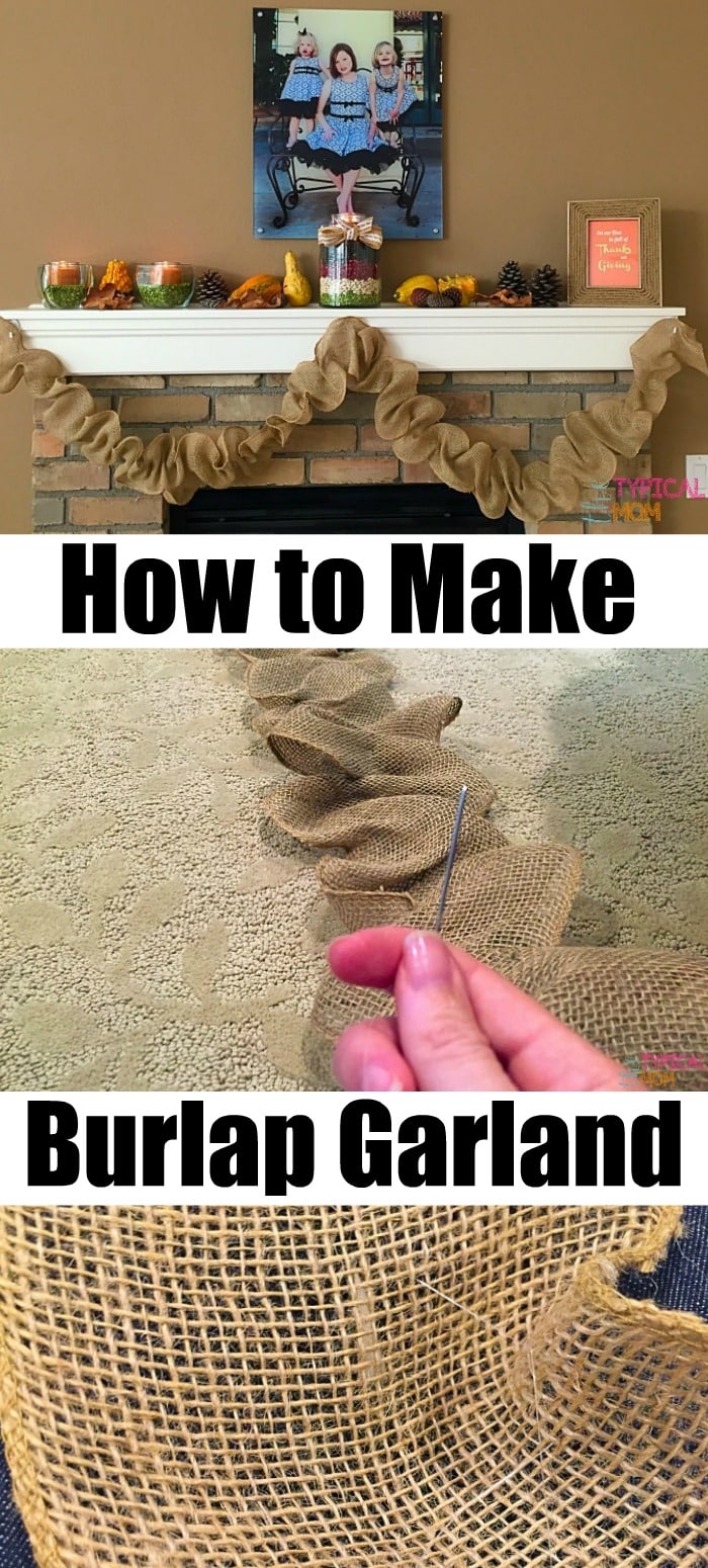 How To Make Burlap Garland Step By Step Directions