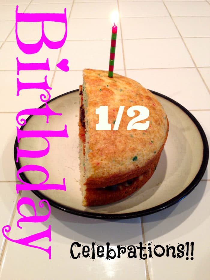 Half Birthday Cake 1 2 Birthday Cake Recipe Instructions