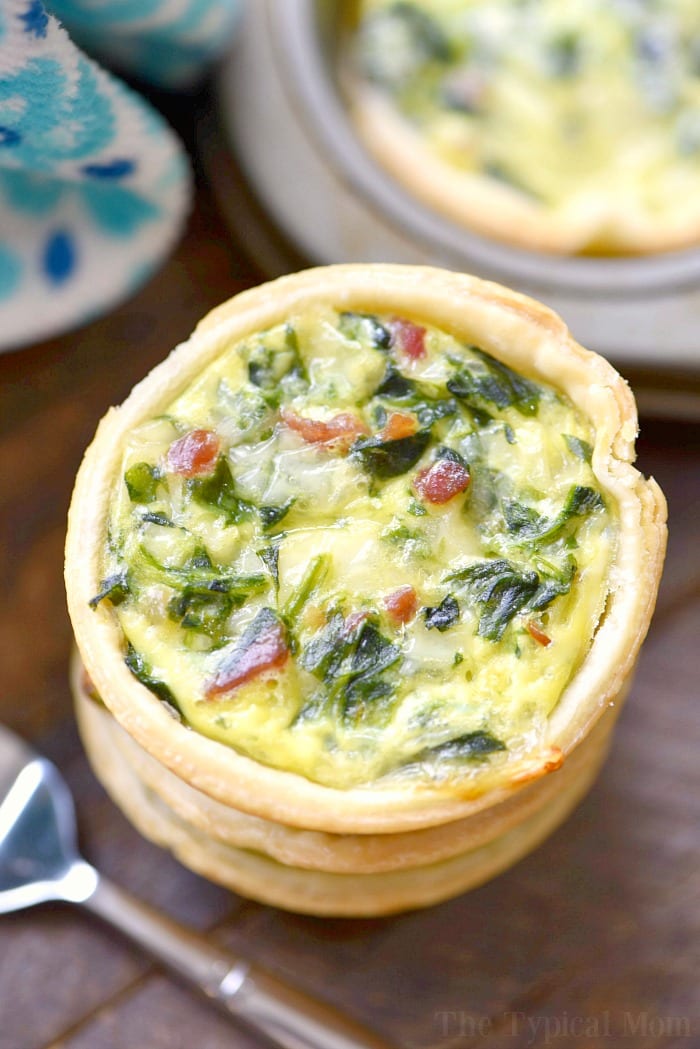 Easy Mini Quiche Recipe · The Typical Mom