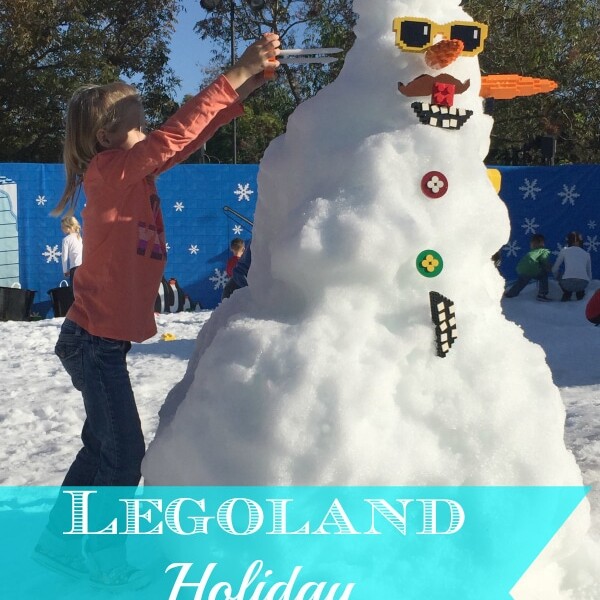 legoland at christmas time