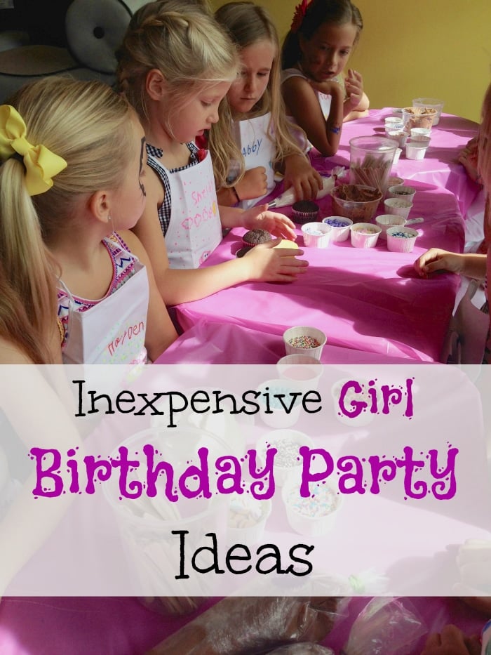 Cheap Girl Birthday Party Ideas The Typical Mom