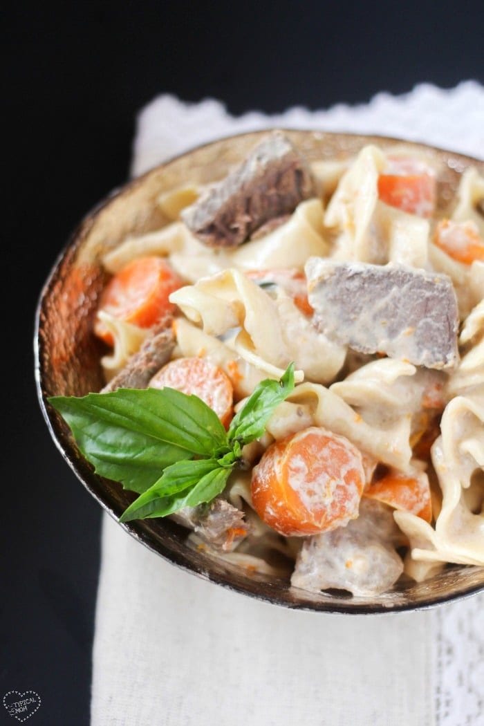 crockpot beef stroganoff