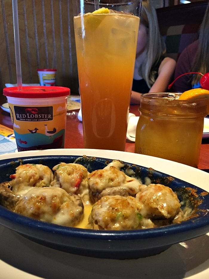 Red Lobster Lobsterfest foods.