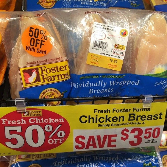 chicken breasts