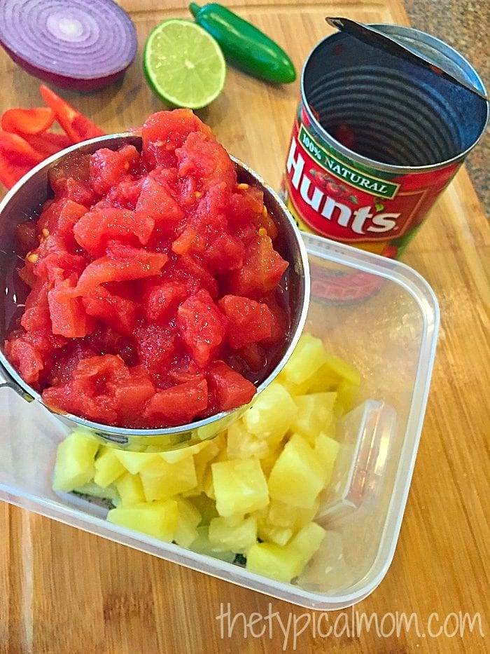 pineapple salsa