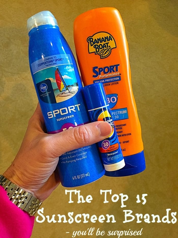 Best Sunscreen Ratings · The Typical Mom