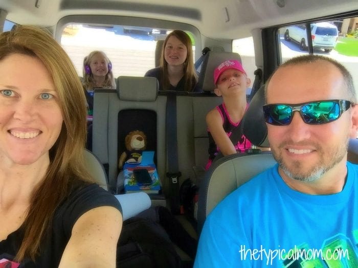 Tips on road tripping with your family and activities to keep them busy!!