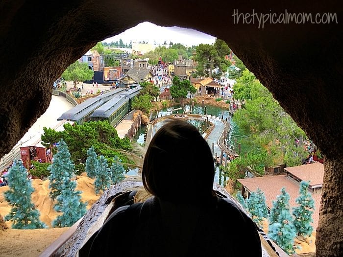 Log ride at Knott's Berry Farm