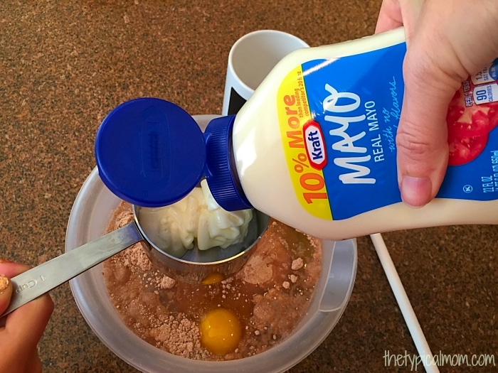 Mug Cake No Milk Chocolate Mayonnaise Cake with Cake Mix