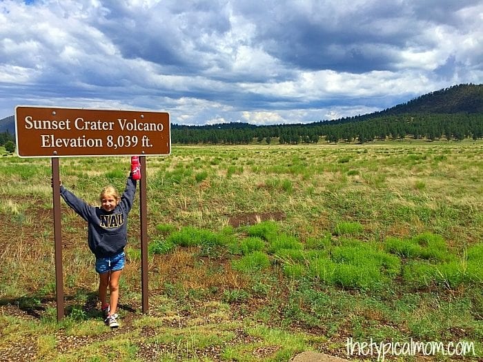 sunset crater Flagstaff