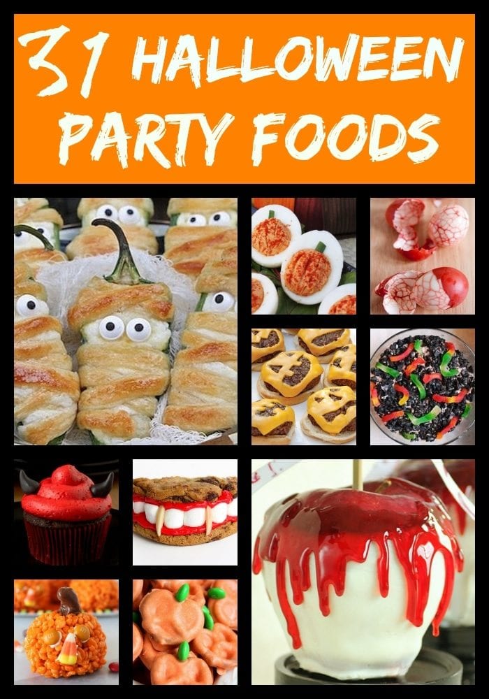 halloween food ideas for kids party