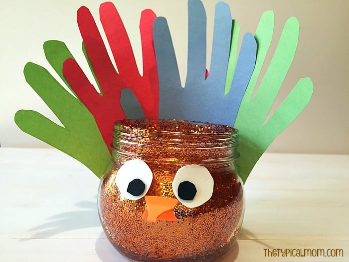 Tissue Paper Turkey Craft - Arty Crafty Kids