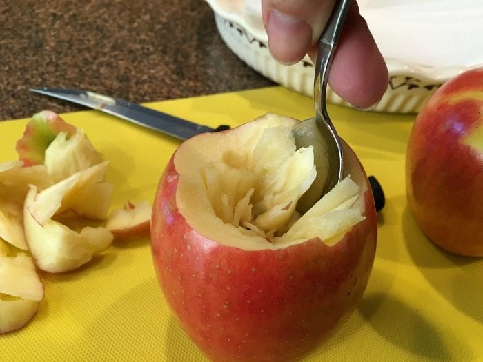 Baked apple dessert