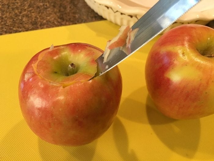 Baked apple dessert