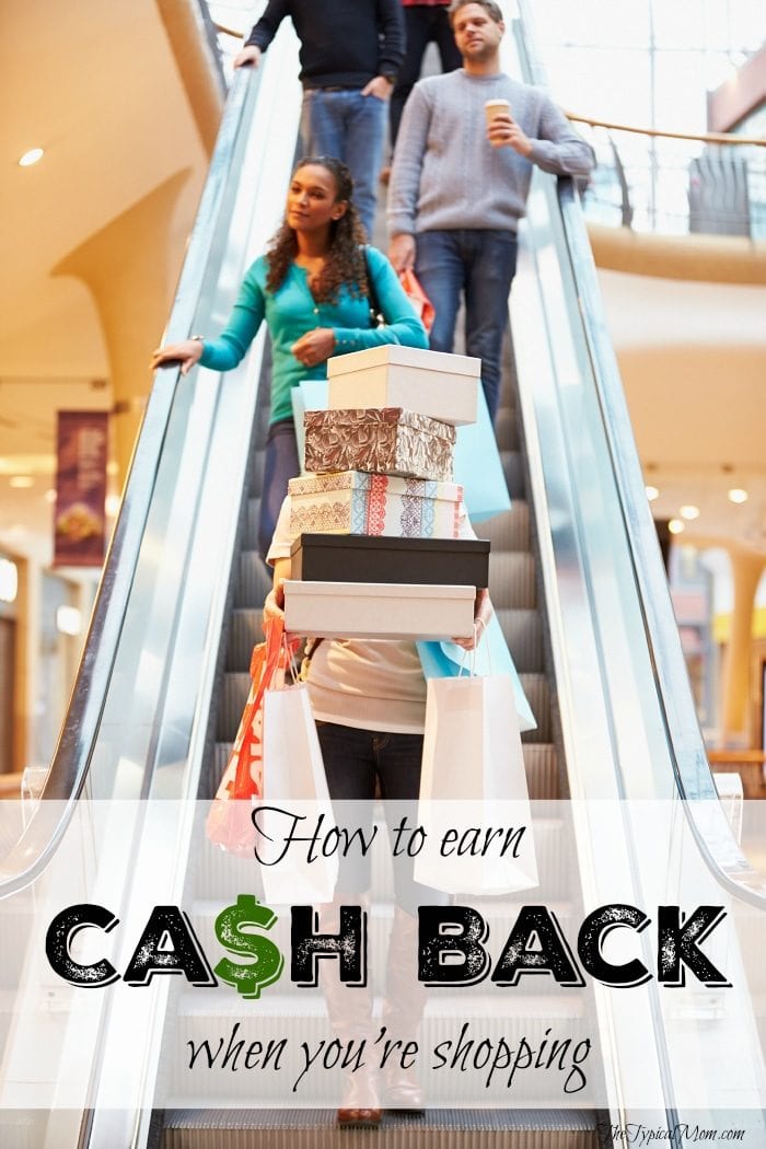 How to earn cash back when shopping · The Typical Mom