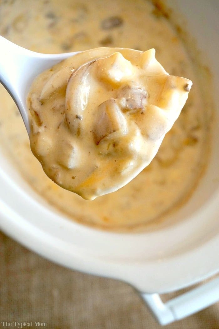 Mom's Amazing Crockpot Baked Potato Soup