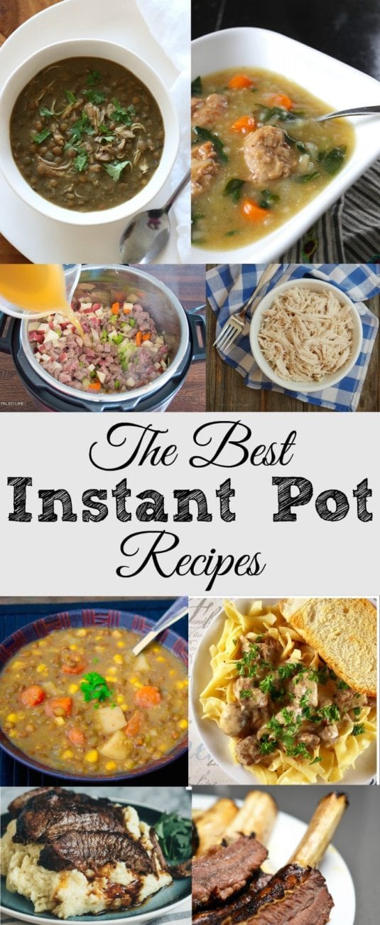 50 Best Instant Pot Recipes {Easy & Healthy}