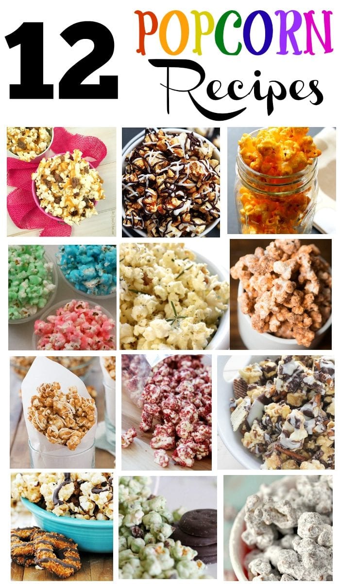 flavored popcorn recipes