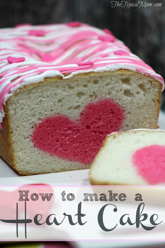 Heart 'Surprise' Cake