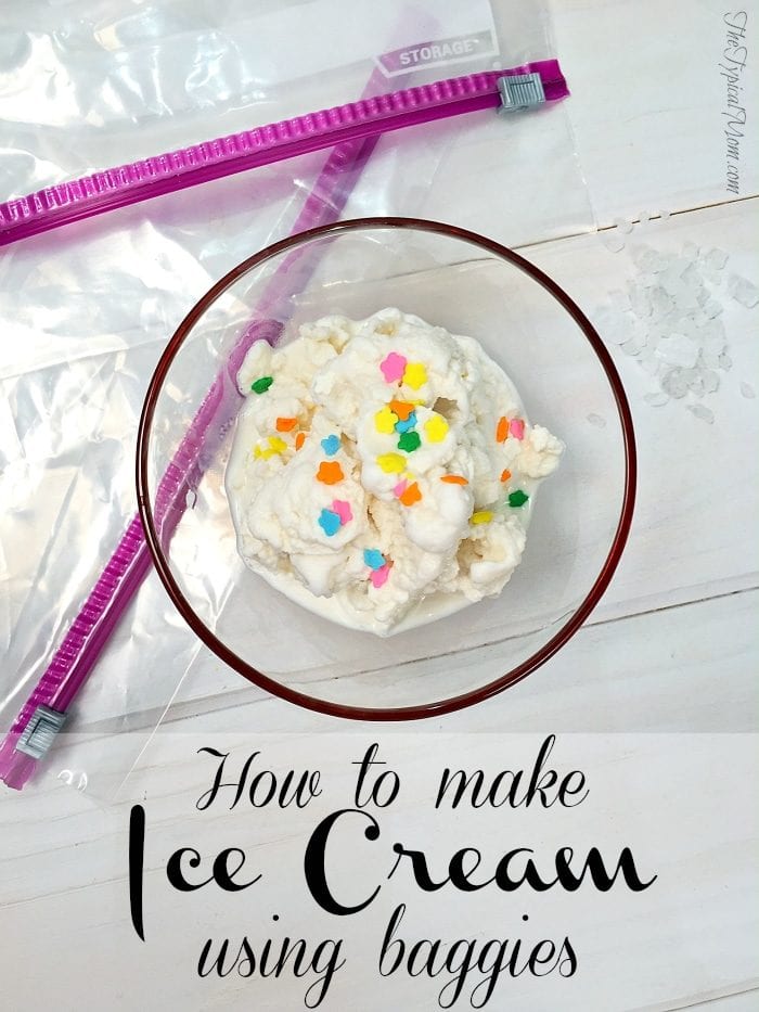 How to Make Homemade Ice Cream in a Bag