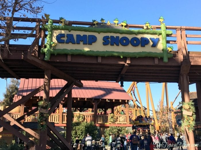 Knotts Berry Farm Camp snoopy