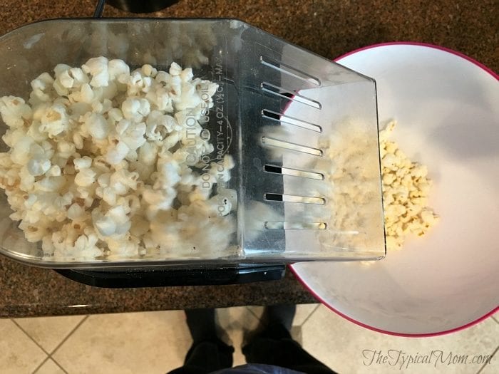 Peanut butter popcorn