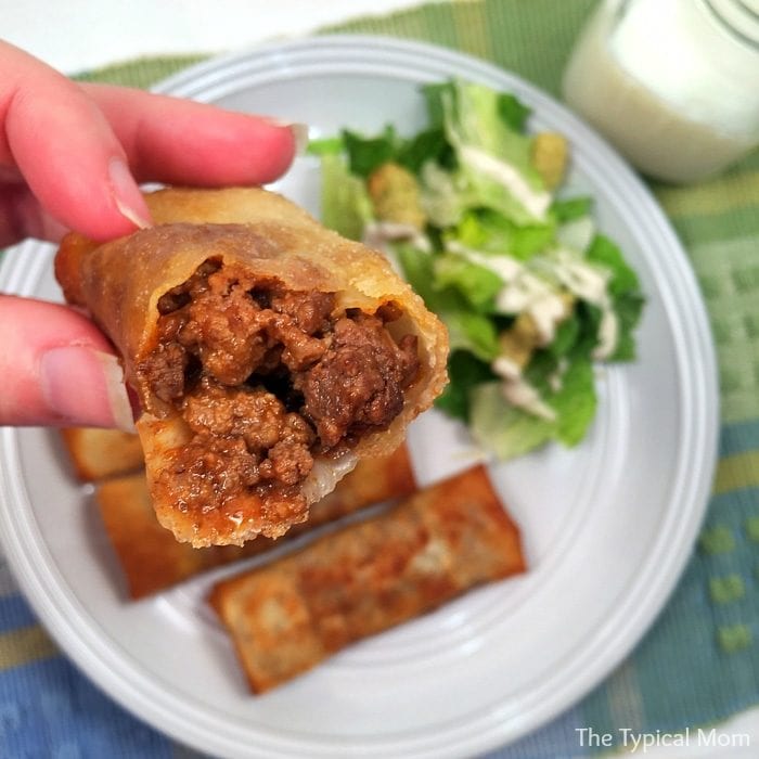 Recipes Using Egg Roll Wrappers - Non Traditional Egg Roll Filling