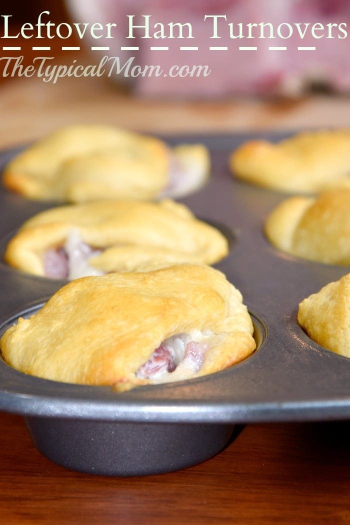 Best Leftover Ham Recipe Turnovers with Crescent Rolls