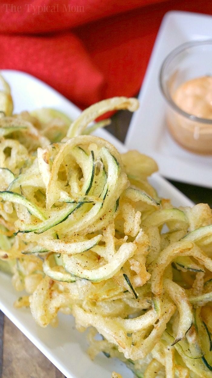 Salt and Pepper Zucchini Chips · The Typical Mom