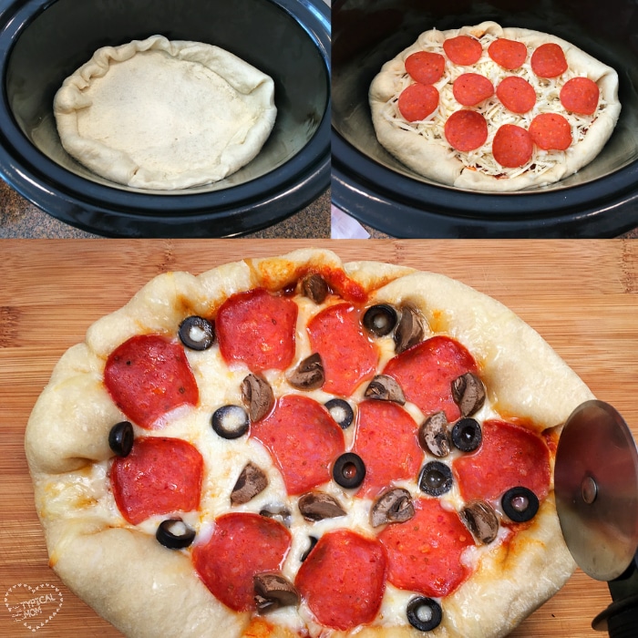 Slow Cooker Pizza Casserole Pepperoni Crockpot Pizza Bake
