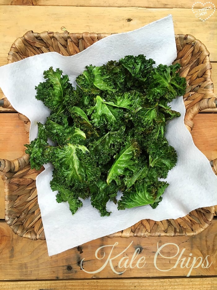 Baked Kale Chips in the Oven Homemade Ranch Kale Chips