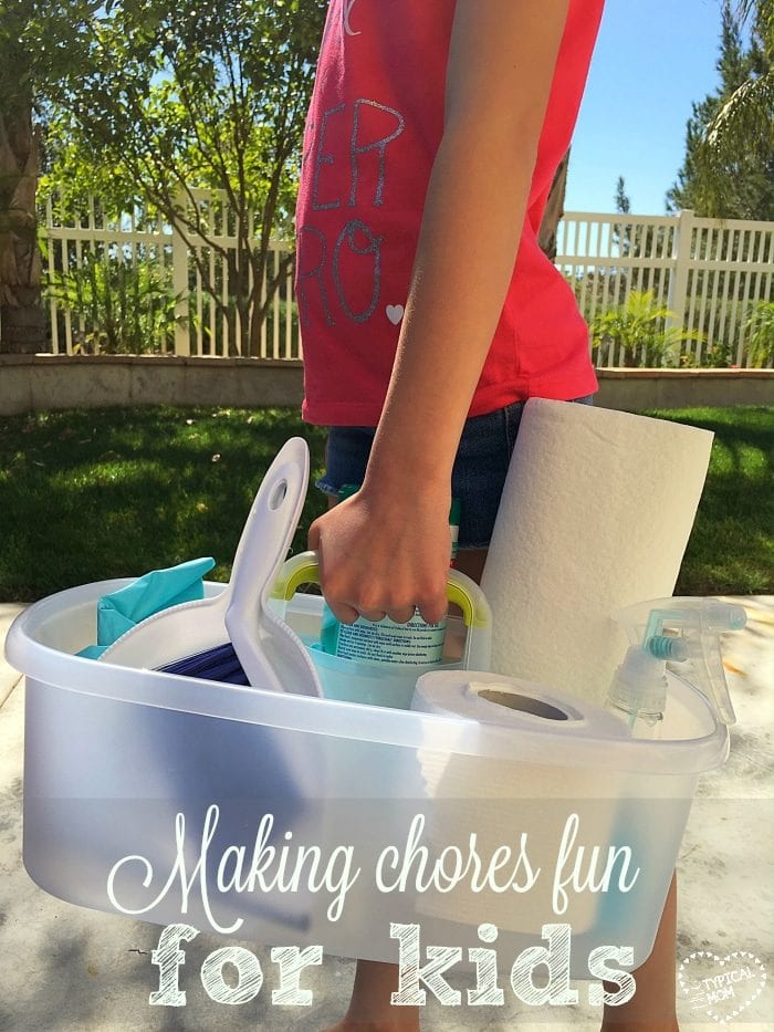 making chores fun