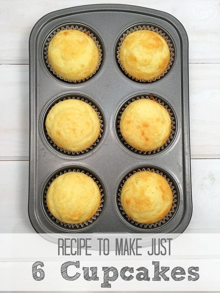 Recipe For 6 Cupcakes The Typical Mom