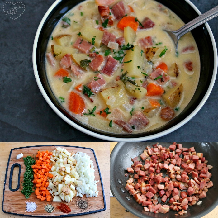 Ham and Potato Soup · The Typical Mom