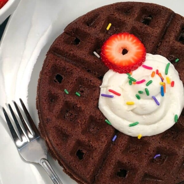 How to make brownie waffles