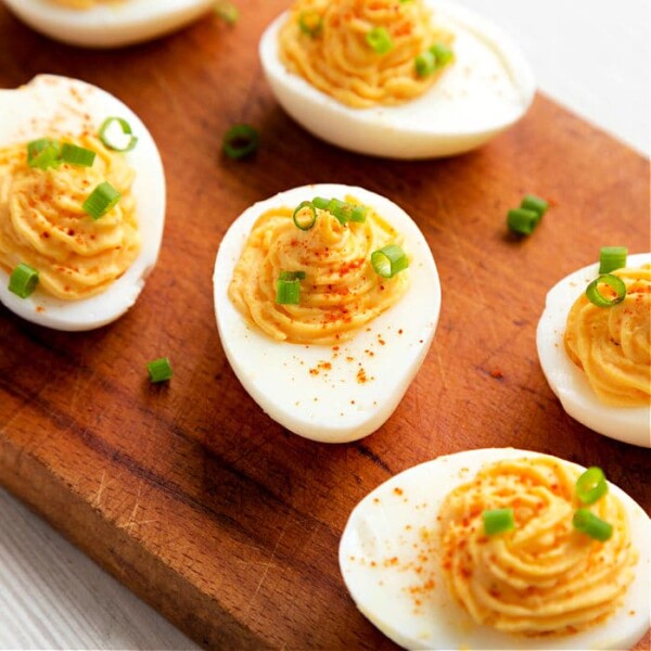 deviled eggs with dill