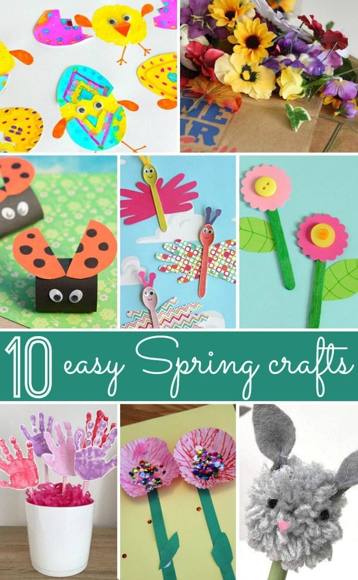 spring crafts for kids