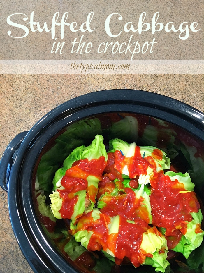 crockpot stuffed cabbage