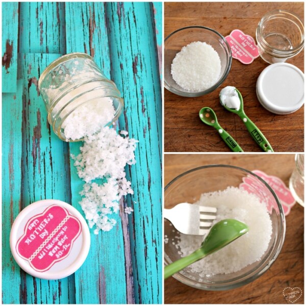 DIY foot scrub recipe