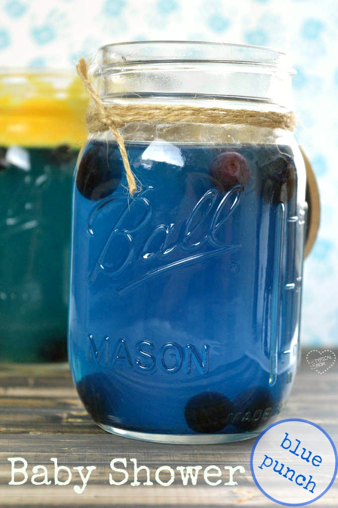 Fishing theme baby shower punch served in a styrofoam cooler. Sprite, Blue  Hawaiian Punch and V…