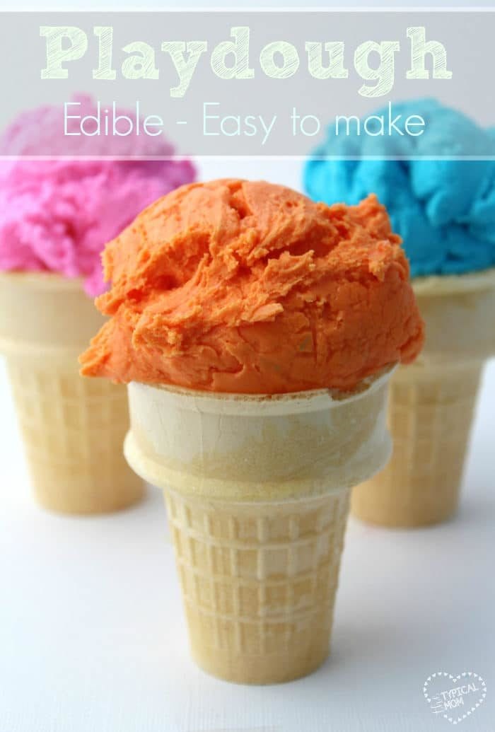 Ice Cream Play Dough Recipe