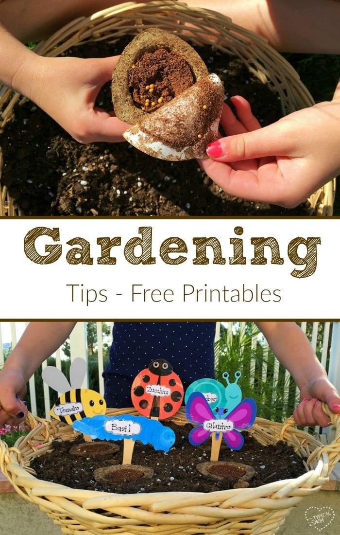 Garden Ideas For Kids Printable Decorative Garden Stakes The