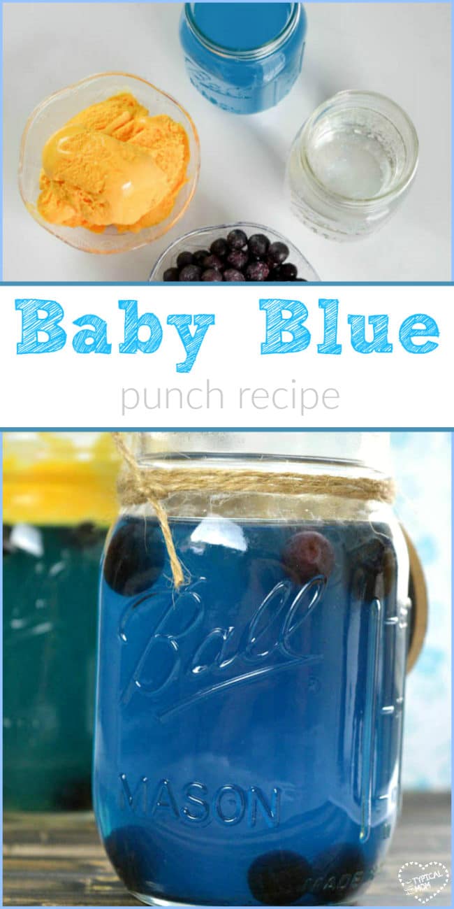 Hawaiian Punch Recipe Sprite Sherbet - Blue Baby Shower Punch