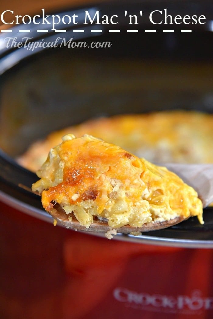 crockpot macaroni and cheese casserole