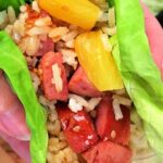 sausage lettuce wraps