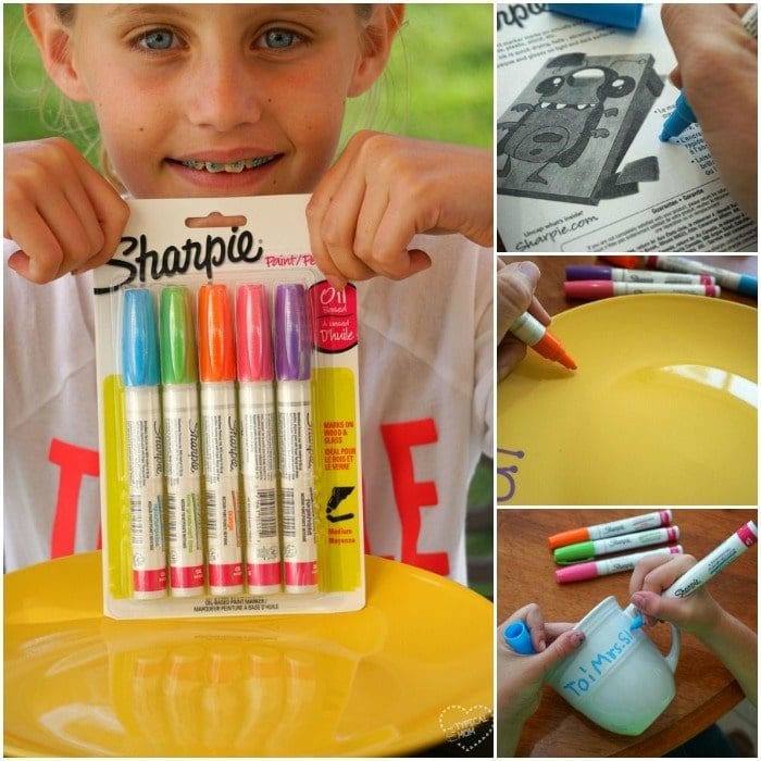 Easy sharpie crafts for kids.