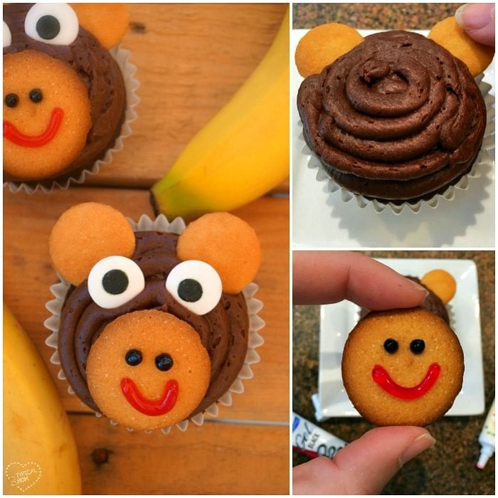 How to make monkey cupcakes!!