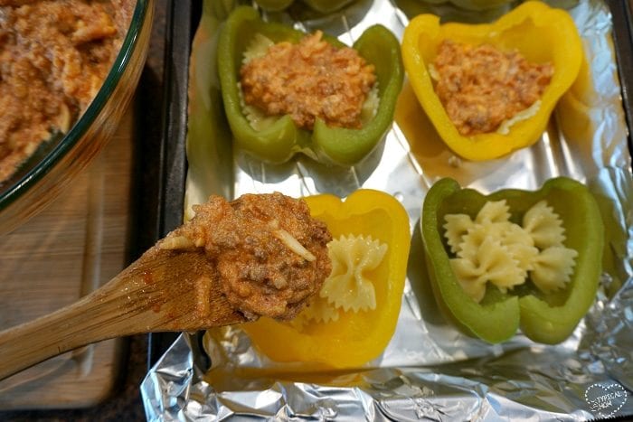 Stuffed bell peppers