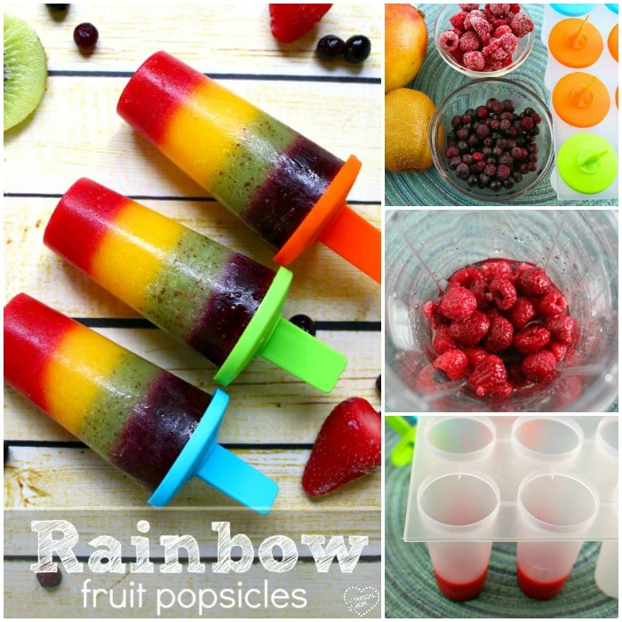 rainbow popsicles